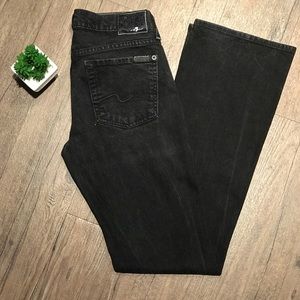 7 FOR ALL MANKIND | Denim Jeans |  Black | 29